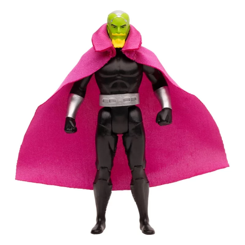 DC Direct action figure with vehicle Super Powers Brainiac with Skull Ship (Gold Label) 12 cm