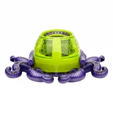 DC Direct action figure with vehicle Super Powers Brainiac with Skull Ship (Gold Label) 12 cm