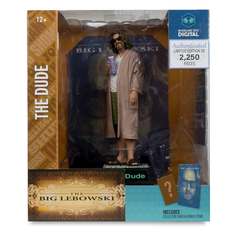 The Big Lebowski statue Movie Maniacs The Dude (McFarlane Digital) 15 cm