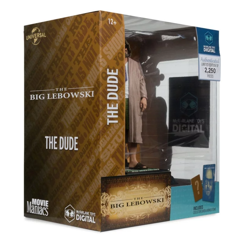 The Big Lebowski statue Movie Maniacs The Dude (McFarlane Digital) 15 cm