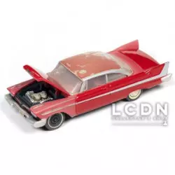 Christine 1958 Plymouth Fury Partially Restored Version 1/64