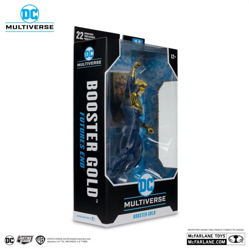 DC Multiverse Set of 3 Action Figures Ambush Bug (DC Classic), Booster Gold (Futures End), Mr. Freeze Wave 18 18cm