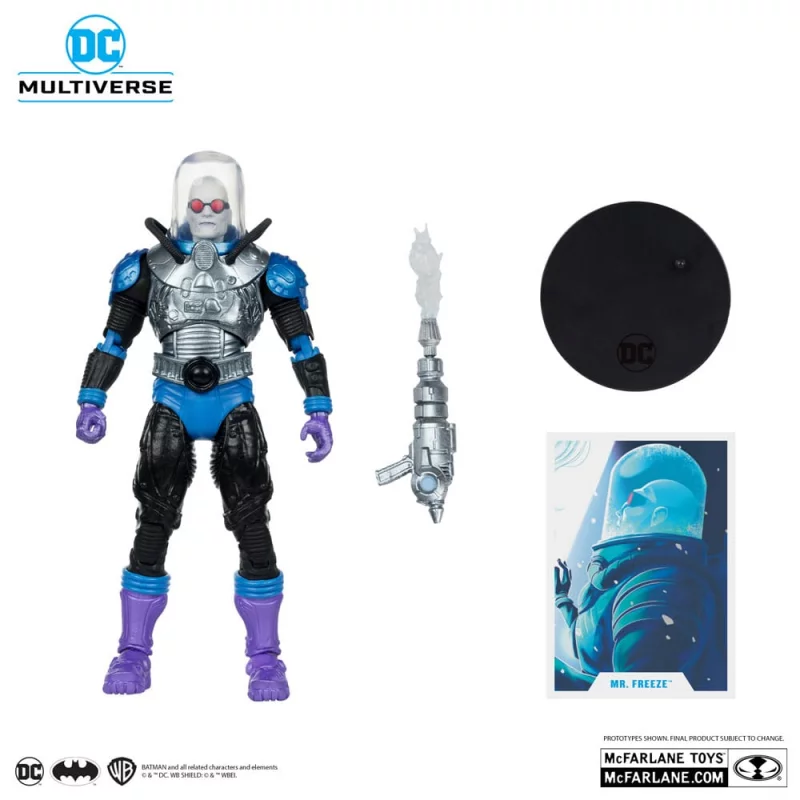 DC Multiverse Set of 3 Action Figures Ambush Bug (DC Classic), Booster Gold (Futures End), Mr. Freeze Wave 18 18cm