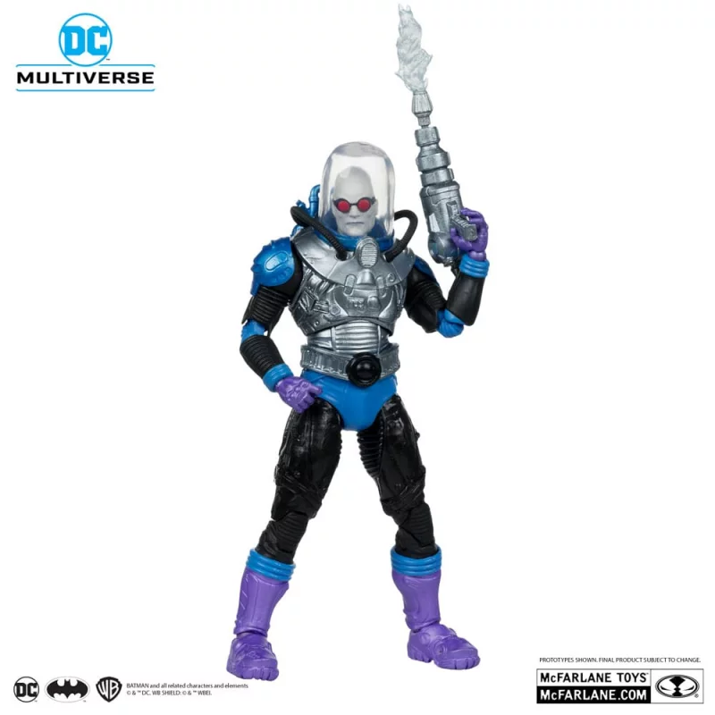 DC Multiverse Set of 3 Action Figures Ambush Bug (DC Classic), Booster Gold (Futures End), Mr. Freeze Wave 18 18cm
