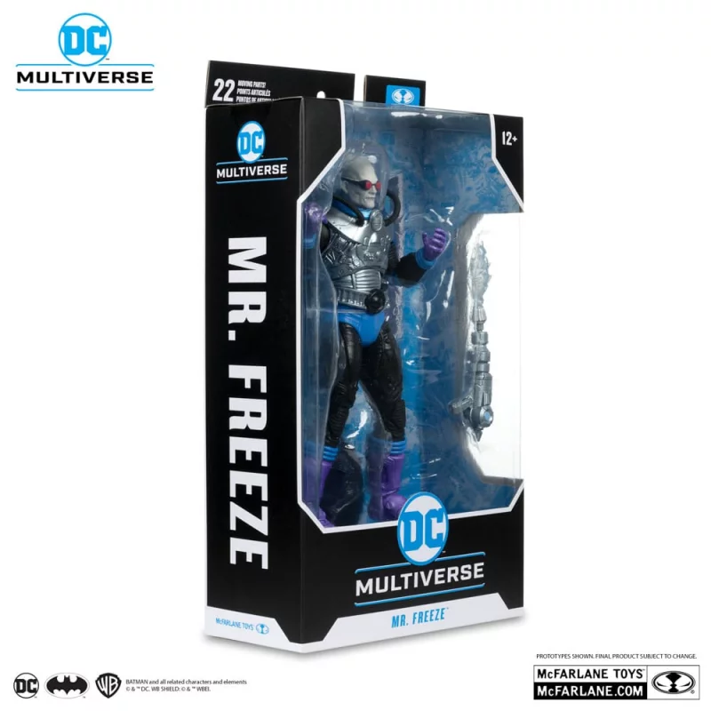 DC Multiverse Set of 3 Action Figures Ambush Bug (DC Classic), Booster Gold (Futures End), Mr. Freeze Wave 18 18cm