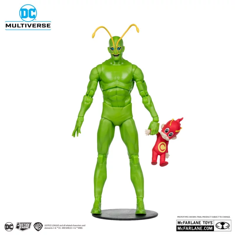 DC Multiverse Set of 3 Action Figures Ambush Bug (DC Classic), Booster Gold (Futures End), Mr. Freeze Wave 18 18cm