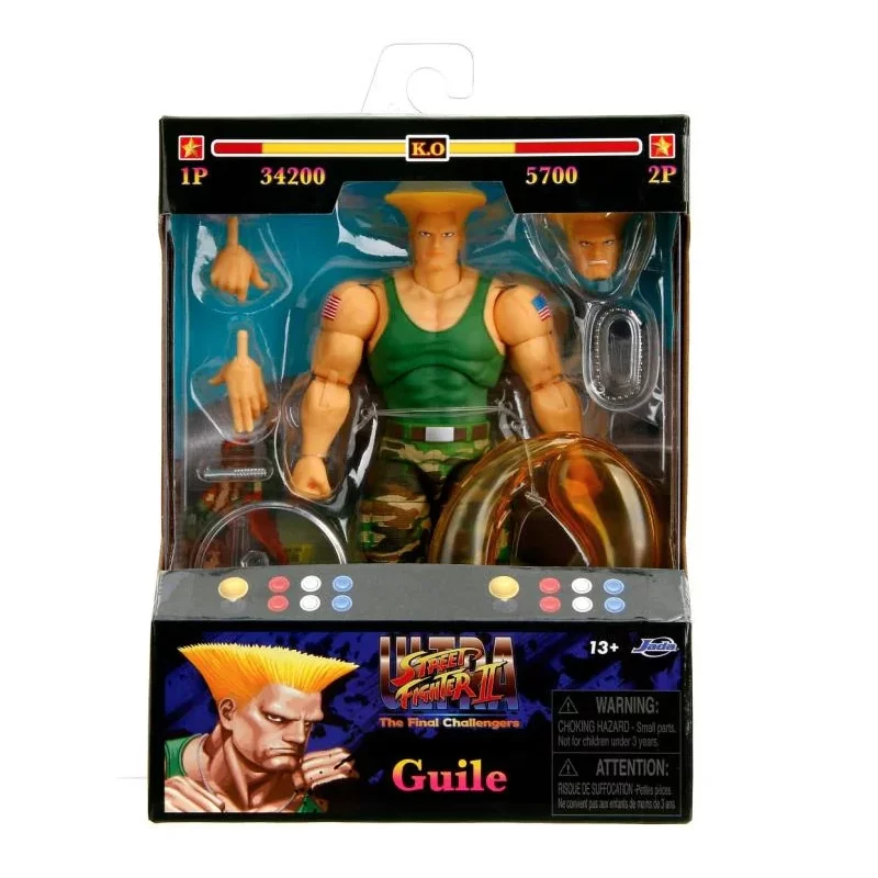 Ultra Street Fighter II The Final Challengers Action Figurine 1/12 Guile 15cm