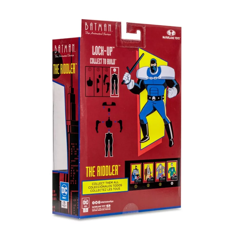 DC Direct Set de 4 Action Figurines Build-A Wave 2: Batman: The Animated Series (BAF: Lock-Up) 15cm