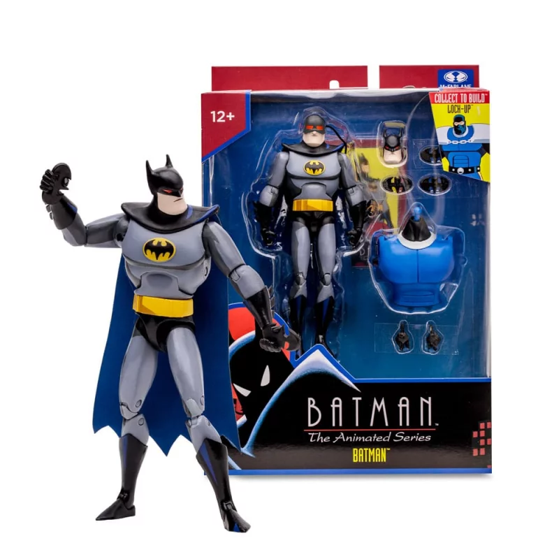 DC Direct Set de 4 Action Figurines Build-A Wave 2: Batman: The Animated Series (BAF: Lock-Up) 15cm