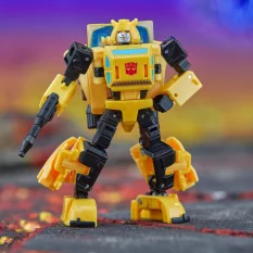 Transformers Generations Legacy United Deluxe Class Action Figurine Origin Bumblebee 14cm