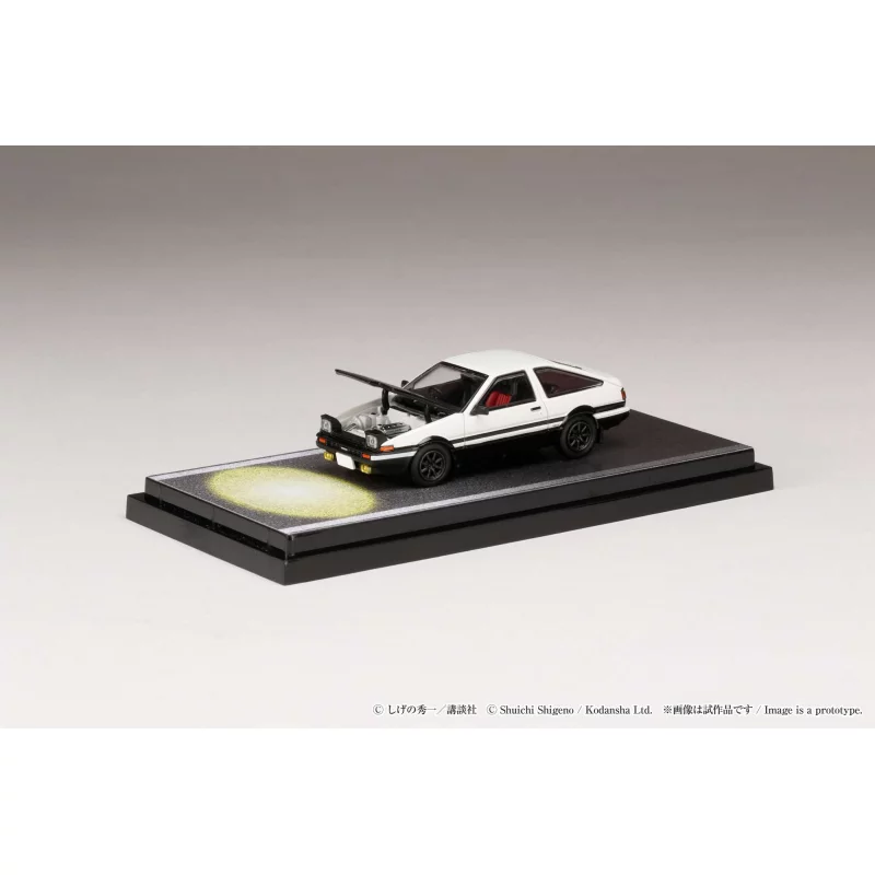 Initial D Toyota Sprinter Trueno GT APEX (AE86) / Engine Equipped Model VS Tomoyuki Tachi 1/64