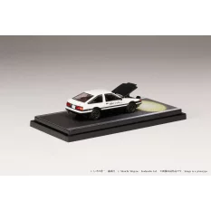 Initial D Toyota Sprinter Trueno GT APEX (AE86) / Engine Equipped Model VS Tomoyuki Tachi 1/64