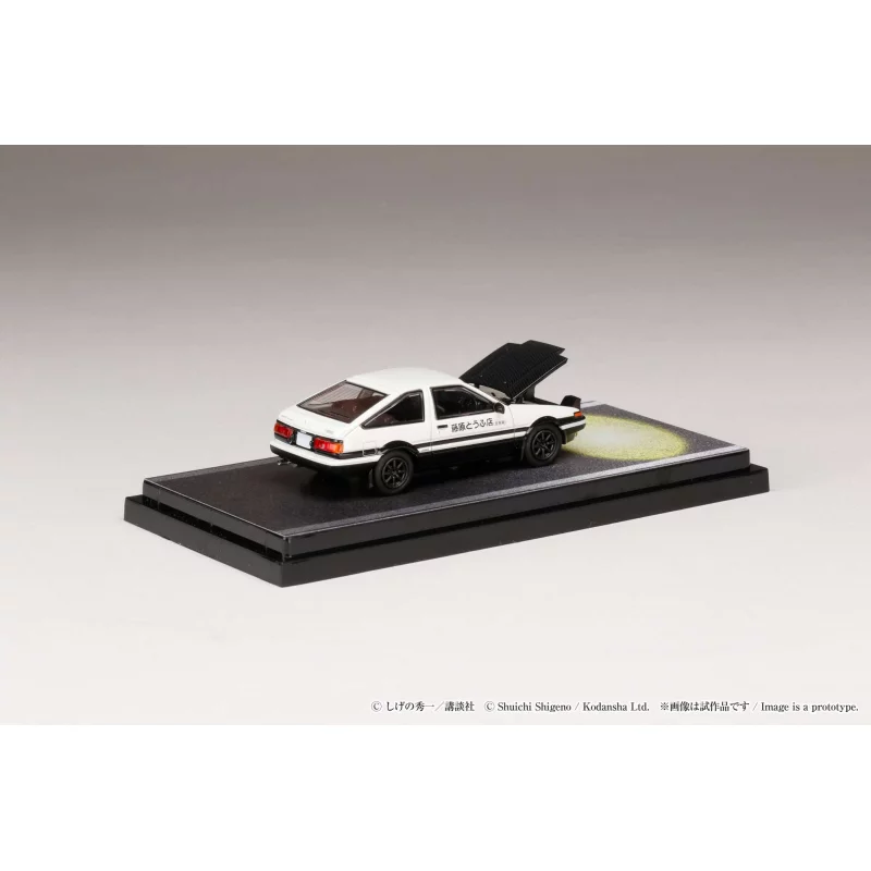 Initial D Toyota Sprinter Trueno GT APEX (AE86) / Engine Equipped Model VS Tomoyuki Tachi 1/64