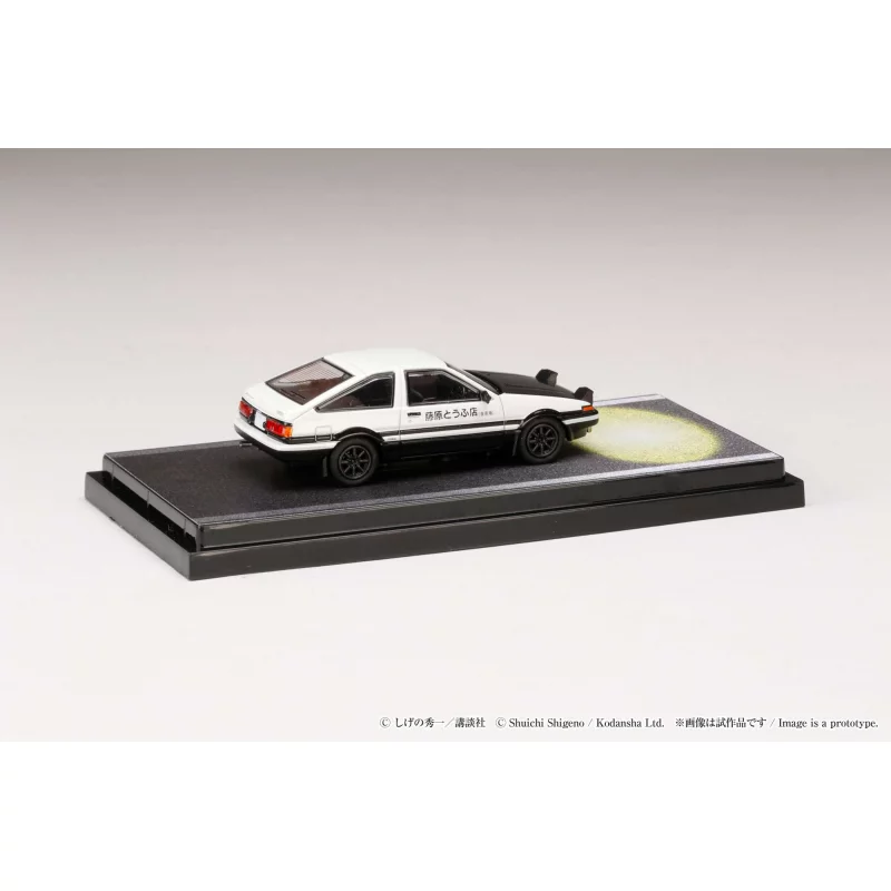 Initial D Toyota Sprinter Trueno GT APEX (AE86) / Engine Equipped Model VS Tomoyuki Tachi 1/64