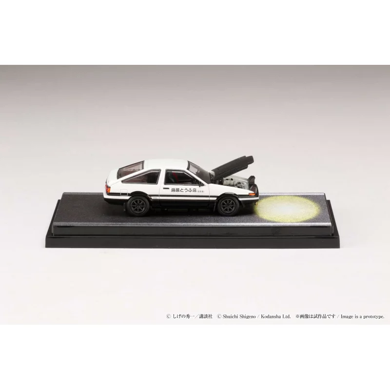 Initial D Toyota Sprinter Trueno GT APEX (AE86) / Engine Equipped Model VS Tomoyuki Tachi 1/64