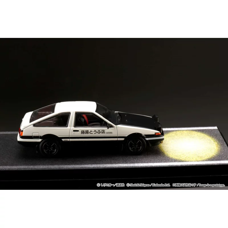 Initial D Toyota Sprinter Trueno GT APEX (AE86) / Engine Equipped Model VS Tomoyuki Tachi 1/64