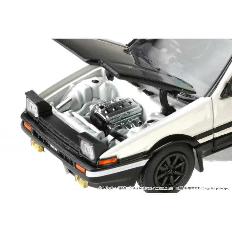Initial D Toyota Sprinter Trueno GT APEX (AE86) / Engine Equipped Model VS Tomoyuki Tachi 1/64