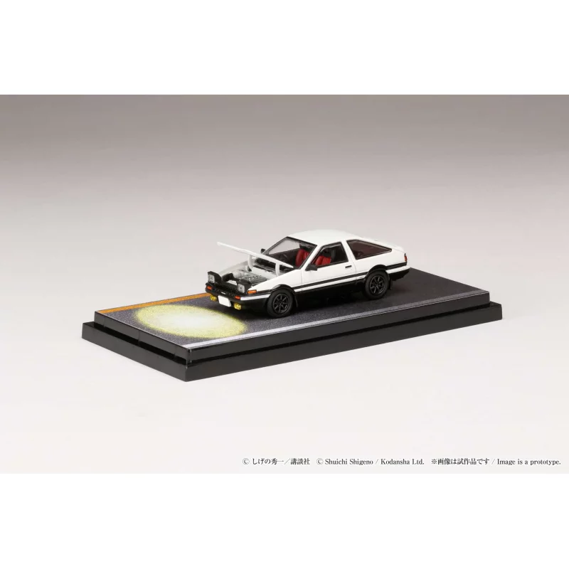 Initial D Toyota Sprinter Trueno GT APEX (AE86) / Engine Equipped Model Kyoichi Sudo 1/64
