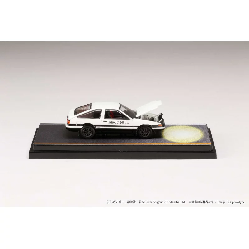 Initial D Toyota Sprinter Trueno GT APEX (AE86) / Engine Equipped Model Kyoichi Sudo 1/64