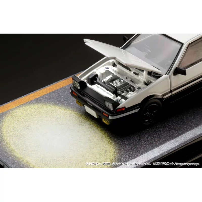 Initial D Toyota Sprinter Trueno GT APEX (AE86) / Engine Equipped Model Kyoichi Sudo 1/64
