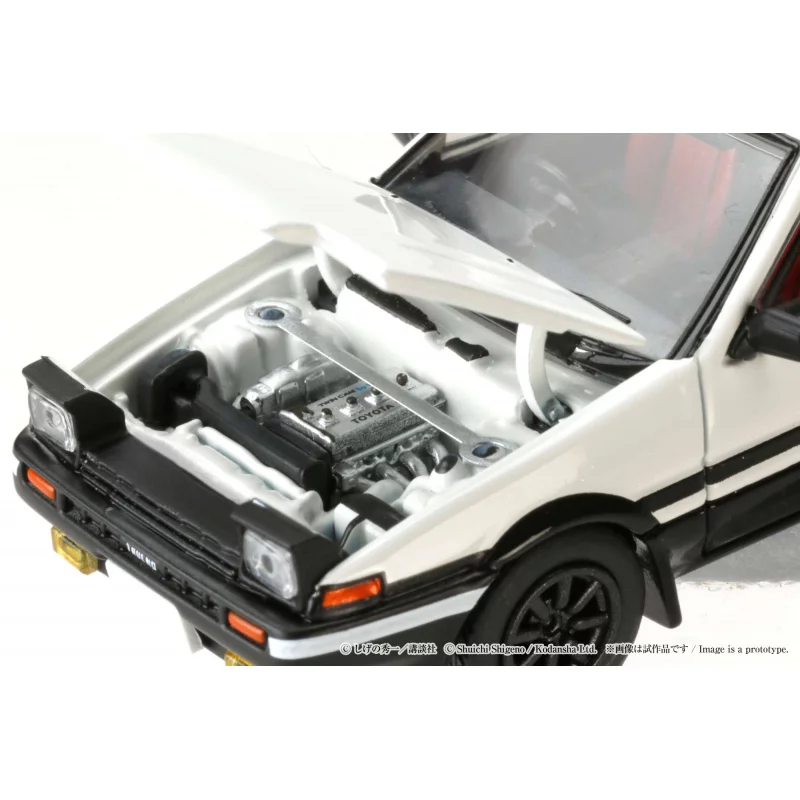 Initial D Toyota Sprinter Trueno GT APEX (AE86) / Engine Equipped Model Kyoichi Sudo 1/64