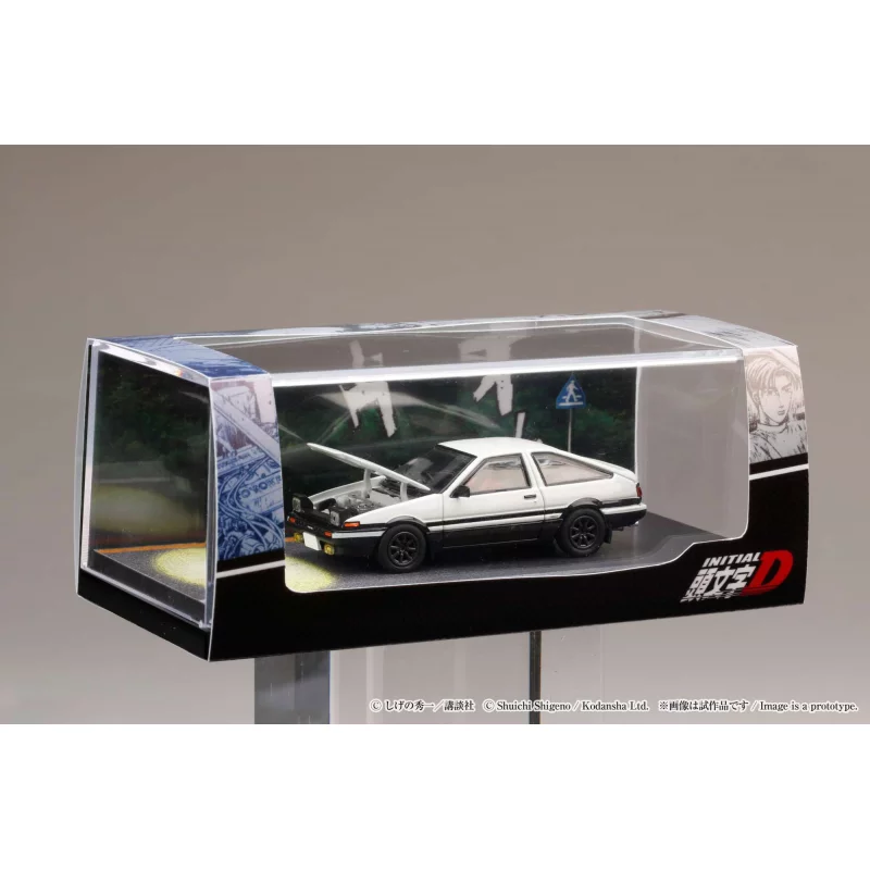 Initial D Toyota Sprinter Trueno GT APEX (AE86) / Engine Equipped Model Kyoichi Sudo 1/64