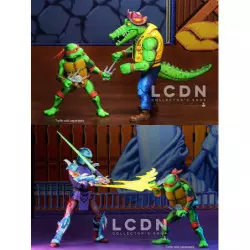 Teenage Mutant Ninja Turtles: Turtles in Time Videogame Series 2 Set of 4 Action Figures 18 cm