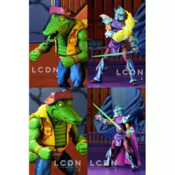 Teenage Mutant Ninja Turtles: Turtles in Time Videogame Series 2 Set of 4 Action Figures 18 cm