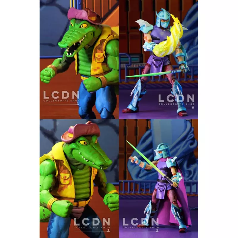 Teenage Mutant Ninja Turtles: Turtles in Time Videogame Series 2 Set of 4 Action Figures 18 cm