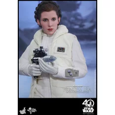 Hot Toys MMS423 Star Wars L'Empire Contre-Attaque Princesse Leia 1/6 Collectible Figurine 26cm (Neuf)
