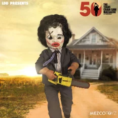 Massacre à la tronçonneuse 1974 Living Dead Dolls Poupée Leatherface Deluxe Edition 27cm