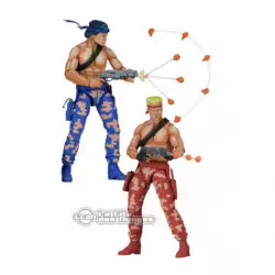 Contra Bill & Lance 2-Pack Video Game Appearance Action Figures 18 cm