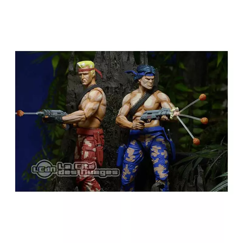 Contra Bill &amp; Lance 2-Pack Video Game Appearance Action Figures 18 cm