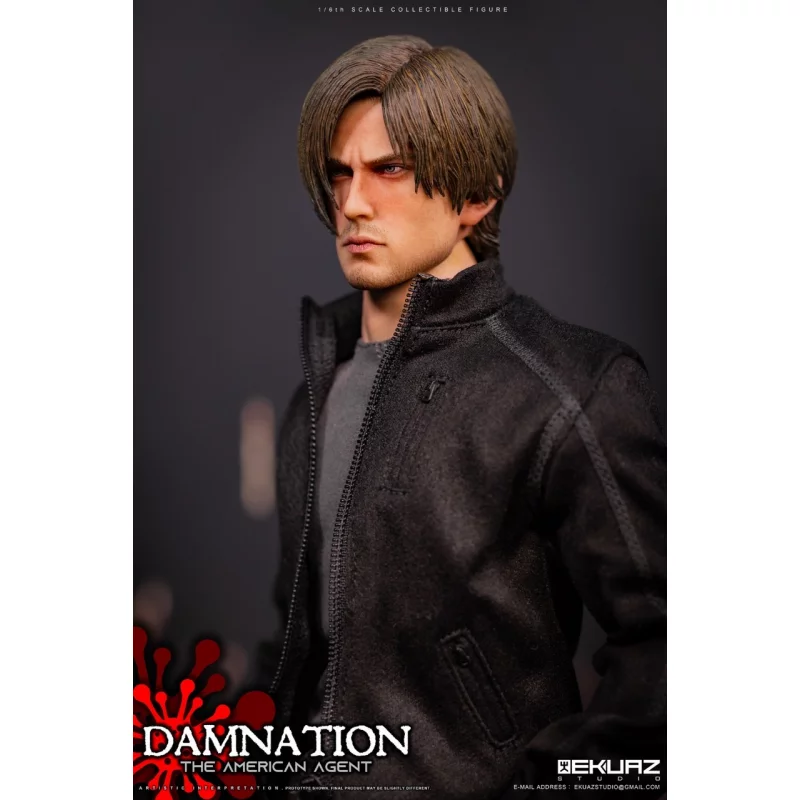 Damnation The American Agent Collectible Action Figurine 1/6 Ekuaz Studio EKS09