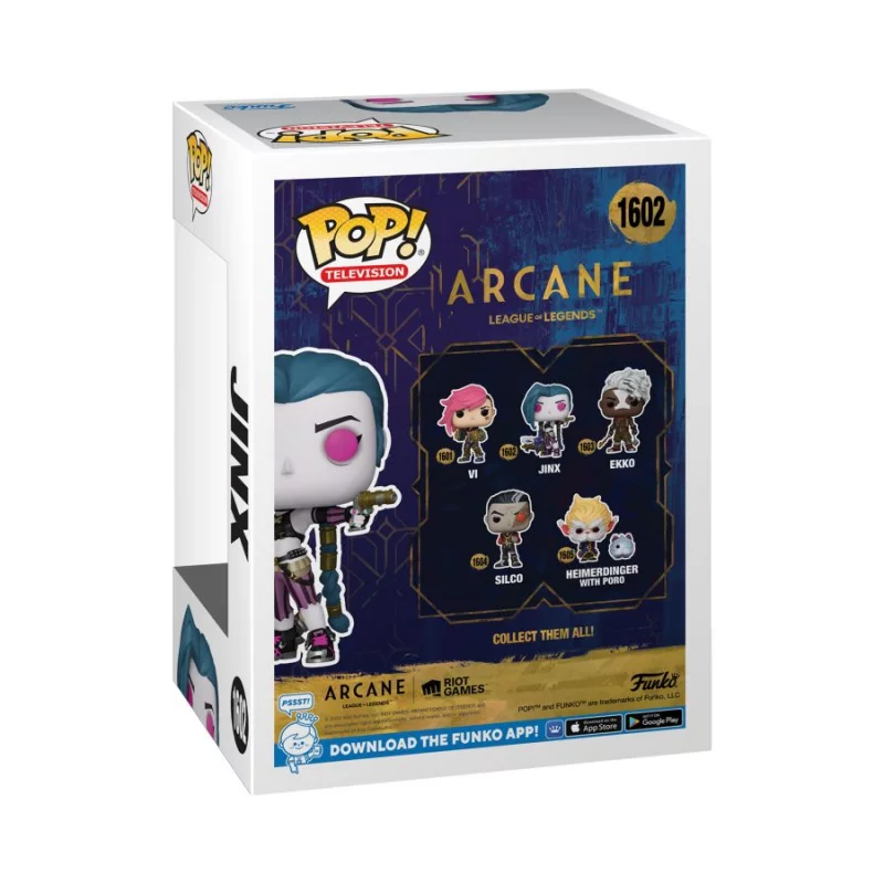 ARCANE League of Legends POP! Television Jinx Figure 10cm N°1602
