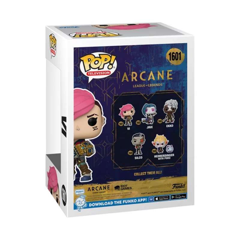 ARCANE League of Legends POP! Television Vi Figure 10cm N°1601