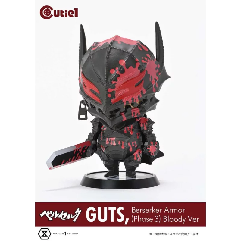 Berserk Figure Cutie1 Guts Berserker Armor (Phase 3) Bloody Ver. 12cm