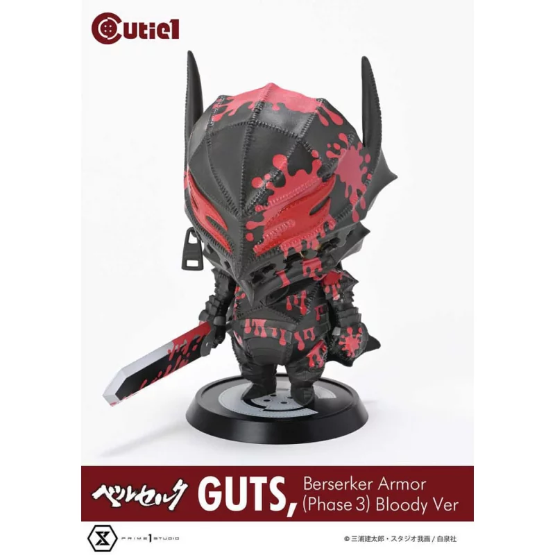 Berserk Figure Cutie1 Guts Berserker Armor (Phase 3) Bloody Ver. 12cm