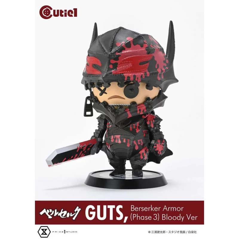 Berserk Figure Cutie1 Guts Berserker Armor (Phase 3) Bloody Ver. 12cm