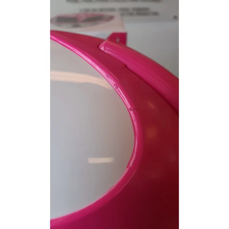 Mighty Morphin Power Rangers Réplique Casque 1/1 Lightning Collection Ranger Rose (Pink) (Modèle d&#039;exposition avec défauts)