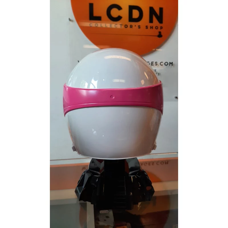 Mighty Morphin Power Rangers Réplique Casque 1/1 Lightning Collection Ranger Rose (Pink) (Modèle d&#039;exposition avec défauts)