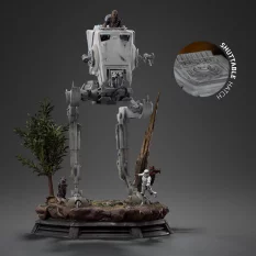 Star Wars Statue 1/20 Demi Art Scale AT-ST and Chewbacca 53cm