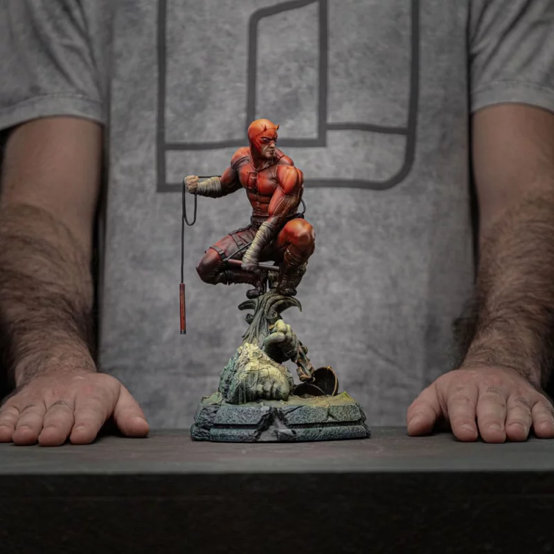 Marvel Statue 1/10 Deluxe Art Scale Daredevil Unleashed 22cm