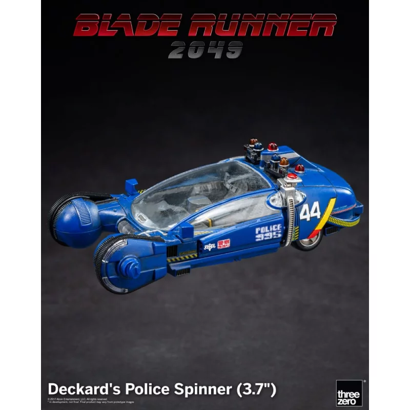 Blade Runner 2049 Deckard&#039;s Police Spinner Diecast 9cm