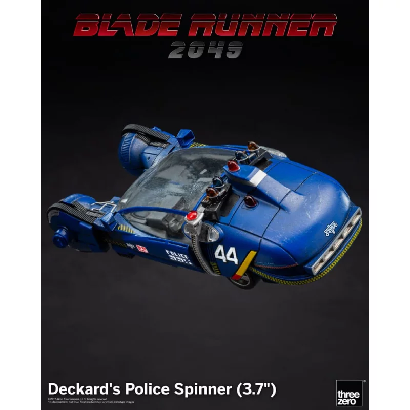 Blade Runner 2049 Deckard&#039;s Police Spinner Diecast 9cm