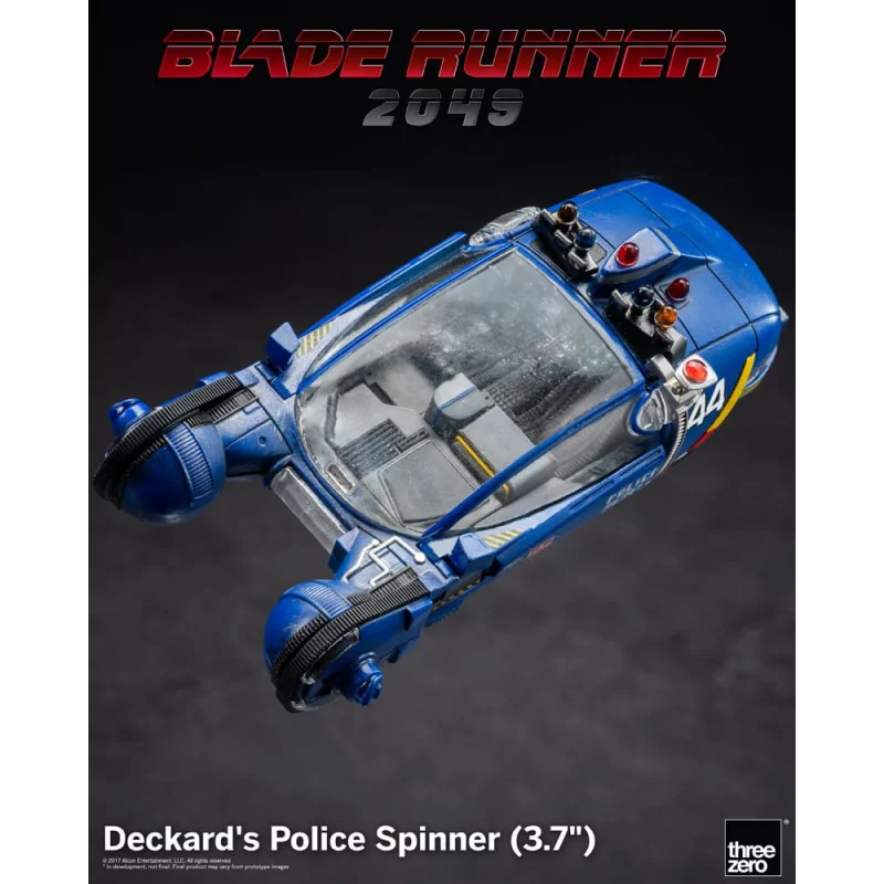 Blade Runner 2049 Deckard&#039;s Police Spinner Diecast 9cm