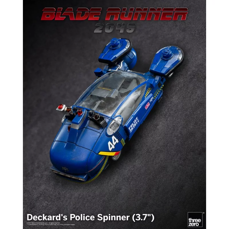 Blade Runner 2049 Deckard&#039;s Police Spinner Diecast 9cm