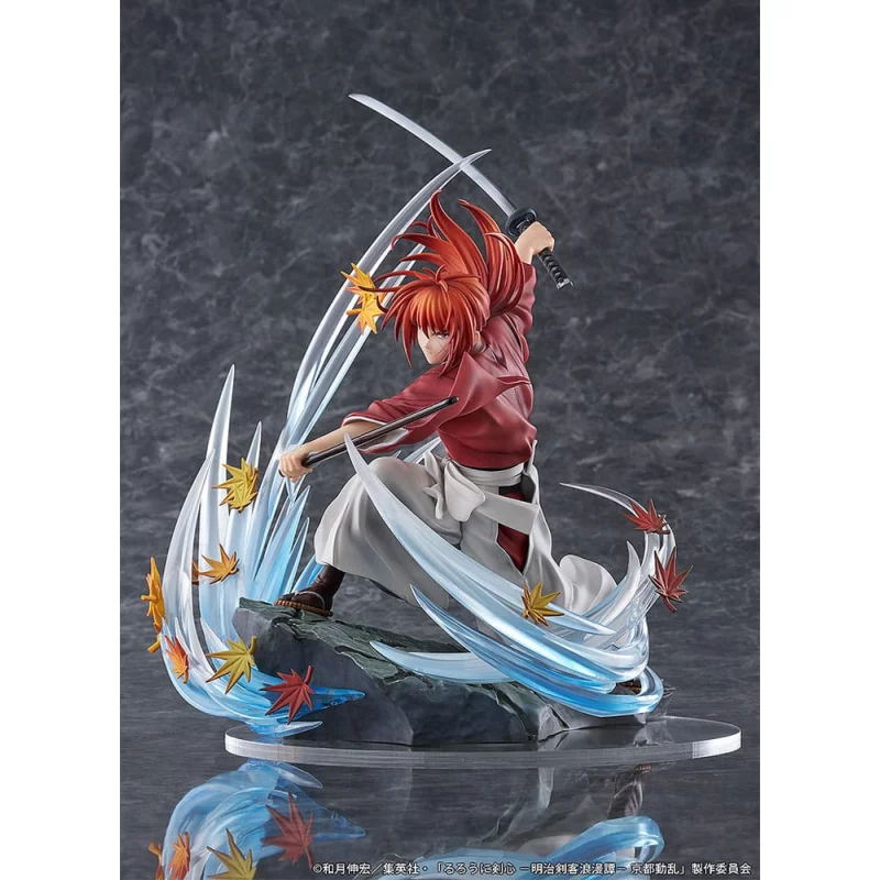 Rurouni Kenshin: Meiji Kenkaku Romantan Kyoto Douran Figure 1/7 Kenshin Himura Souryusen Ver. 27cm