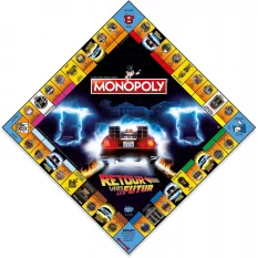 Monopoly Jeu de Société Retour vers le Futur *Français*