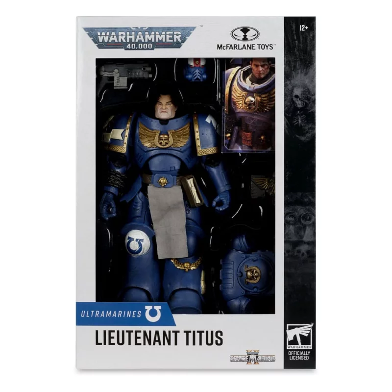 Warhammer 40,000 Action Figurine Ultramarines: Lieutenant Titus 18cm